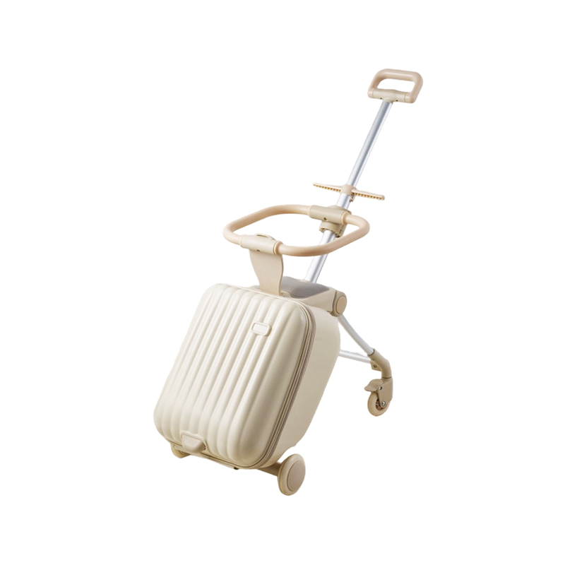 L-01 Kinderkoffer zum Reiten/Mitfahren (Ride-on) mit abnehmbarem Fahrgestell